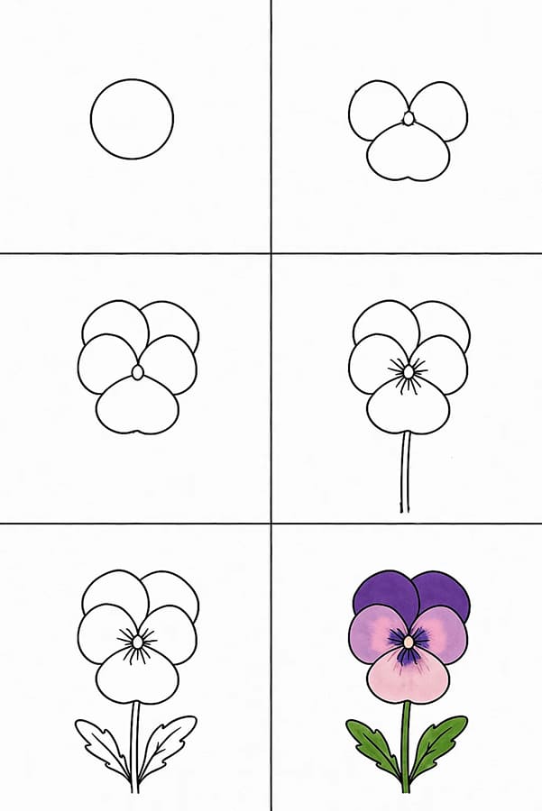 Violet Idea 4 Drawing Ideas