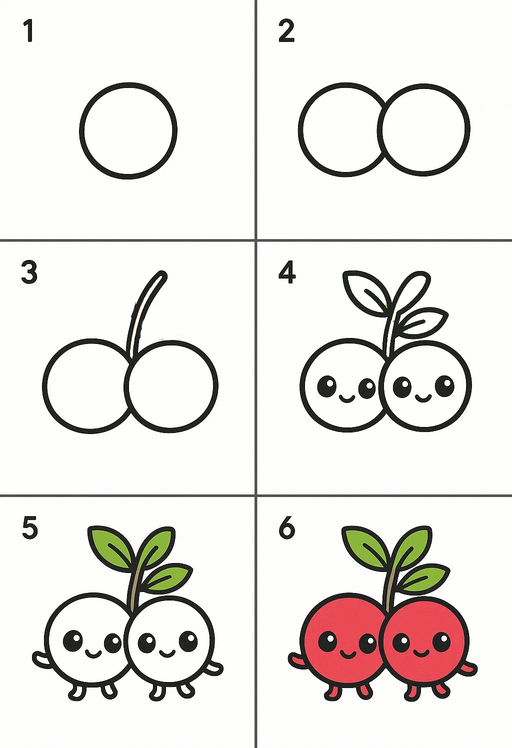 Adorable Cranberries Drawing Ideas