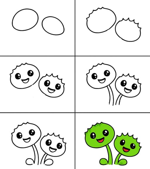 Kawaii Venus Flytrap Drawing Ideas