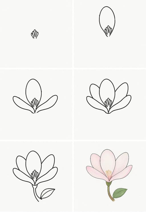Magnolia Idea 1 Drawing Ideas
