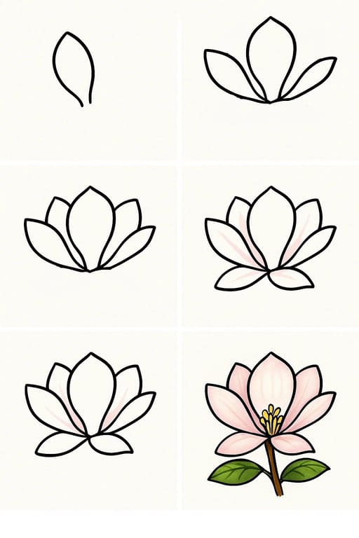 Magnolia Idea 4 Drawing Ideas