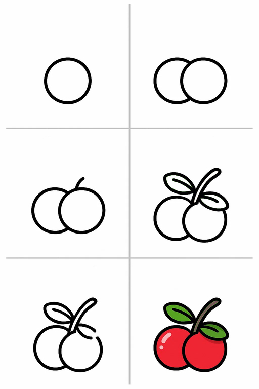 Sweet Cranberries Drawing Ideas