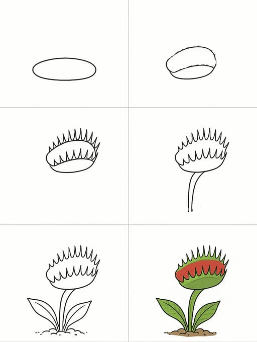 Venus Flytrap Idea 4 Drawing Ideas