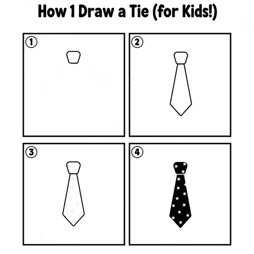 Black Tie Drawing Ideas