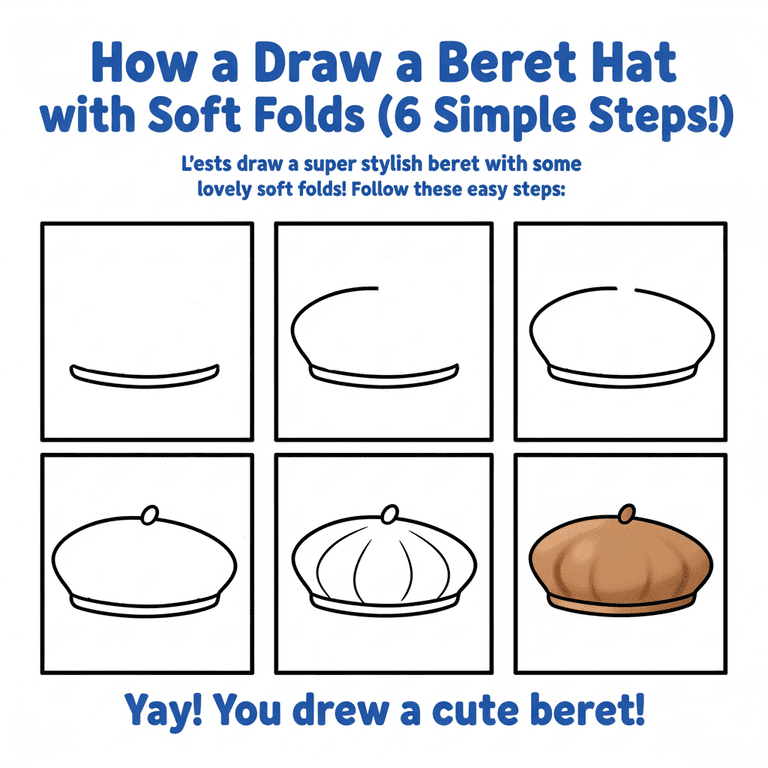 Beret Drawing Ideas