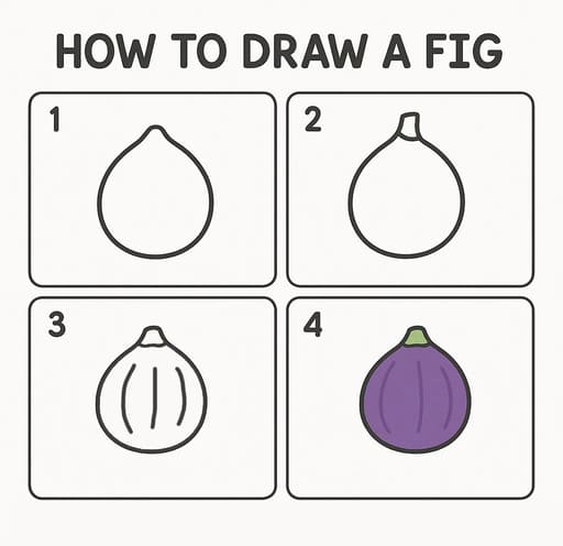 Easy Fig Drawing Ideas