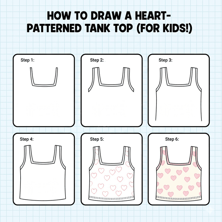 Tank Top Drawing Ideas