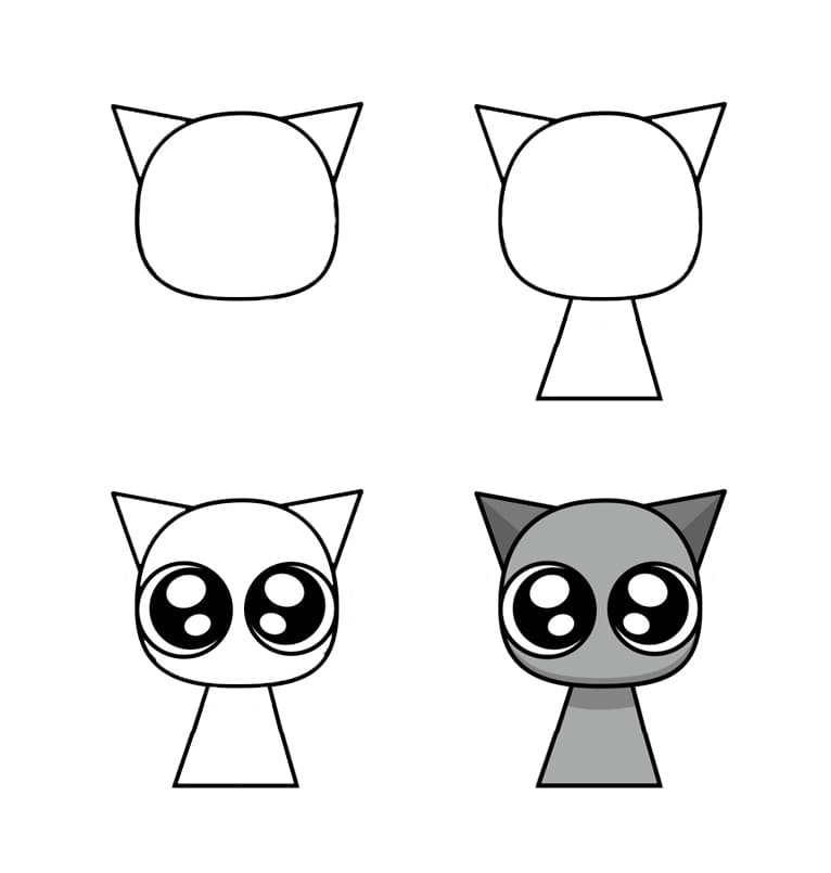 Adorable Gray Drawing Ideas