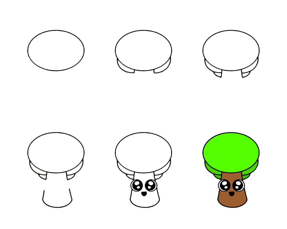 Adorable Mr Tree Drawing Ideas