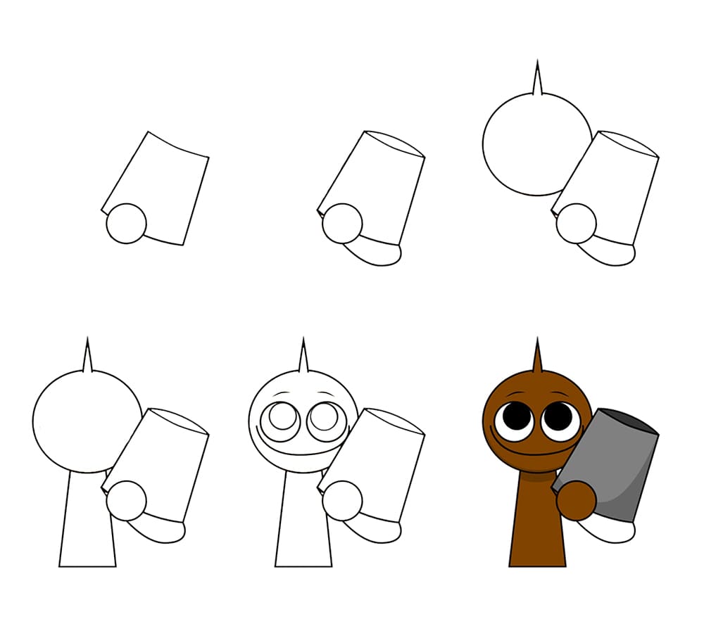 Brud Taking Off the Bucket Drawing Ideas