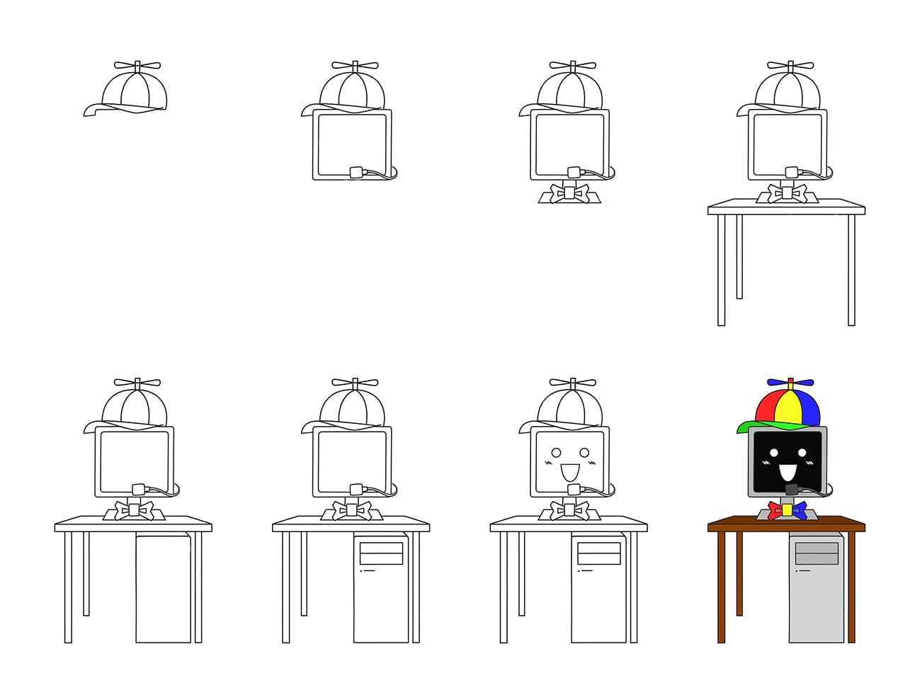 Cool Mr Fun Computer Drawing Ideas