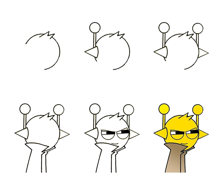 Detective Simon Drawing Ideas