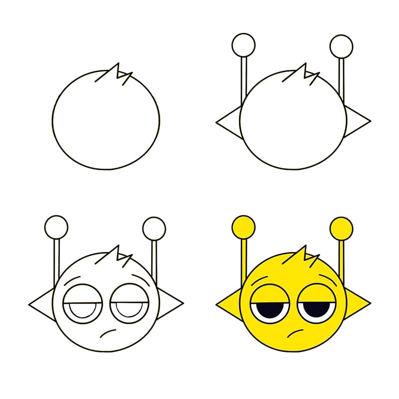 Easy Simon Drawing Ideas