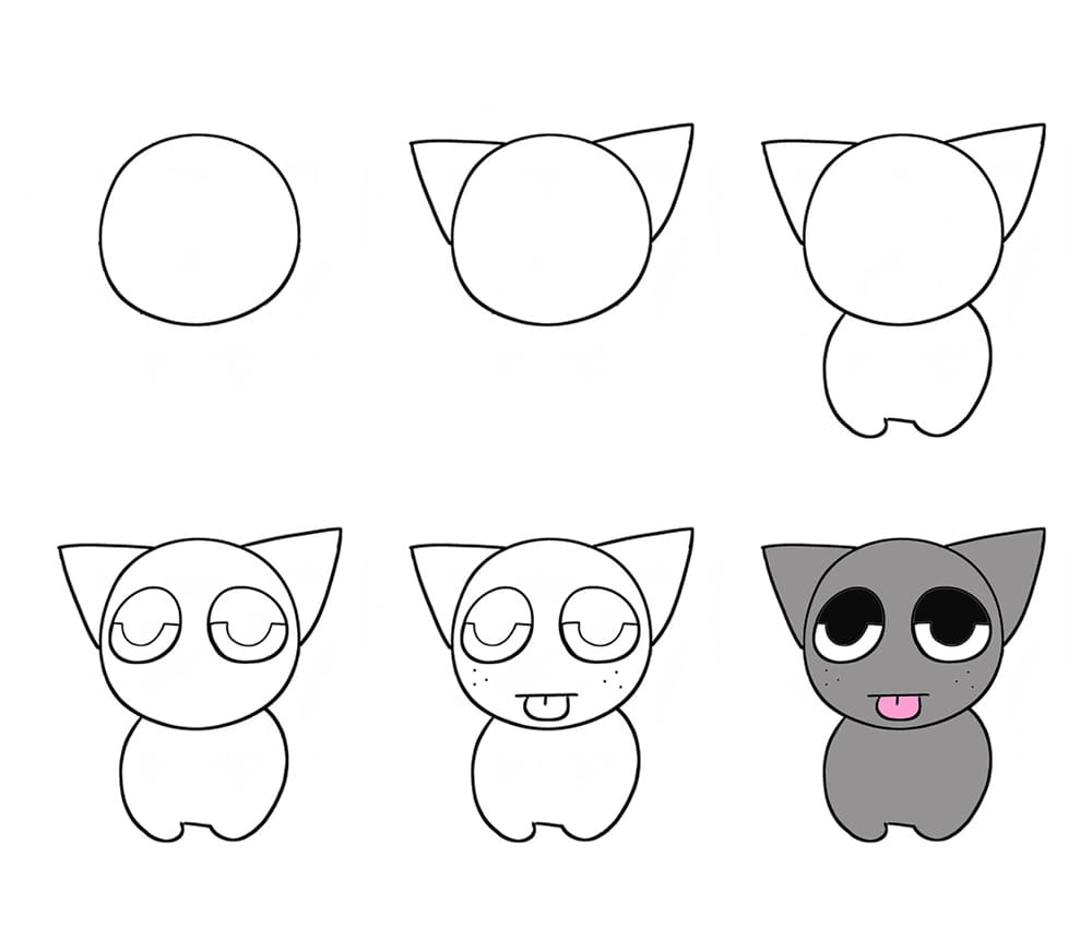 Funny Gray Drawing Ideas