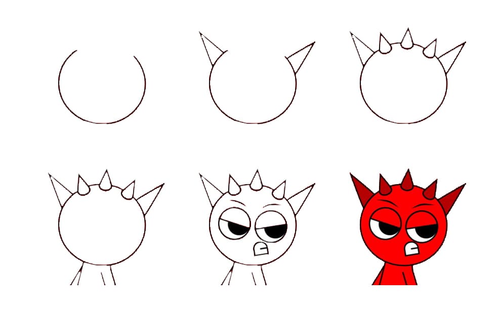 Funny Raddy Drawing Ideas