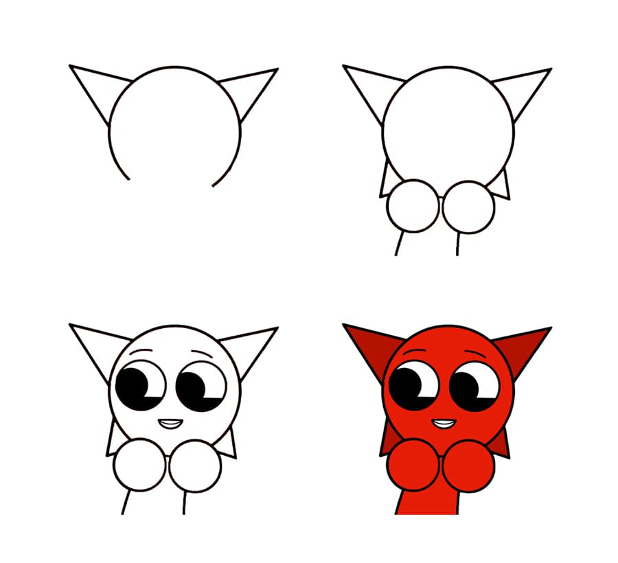 Happy Raddy Drawing Ideas