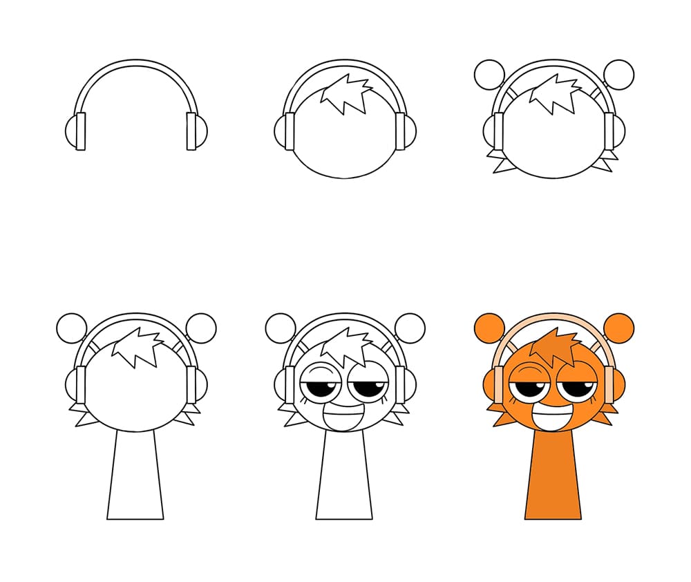 Laughing Oren Drawing Ideas