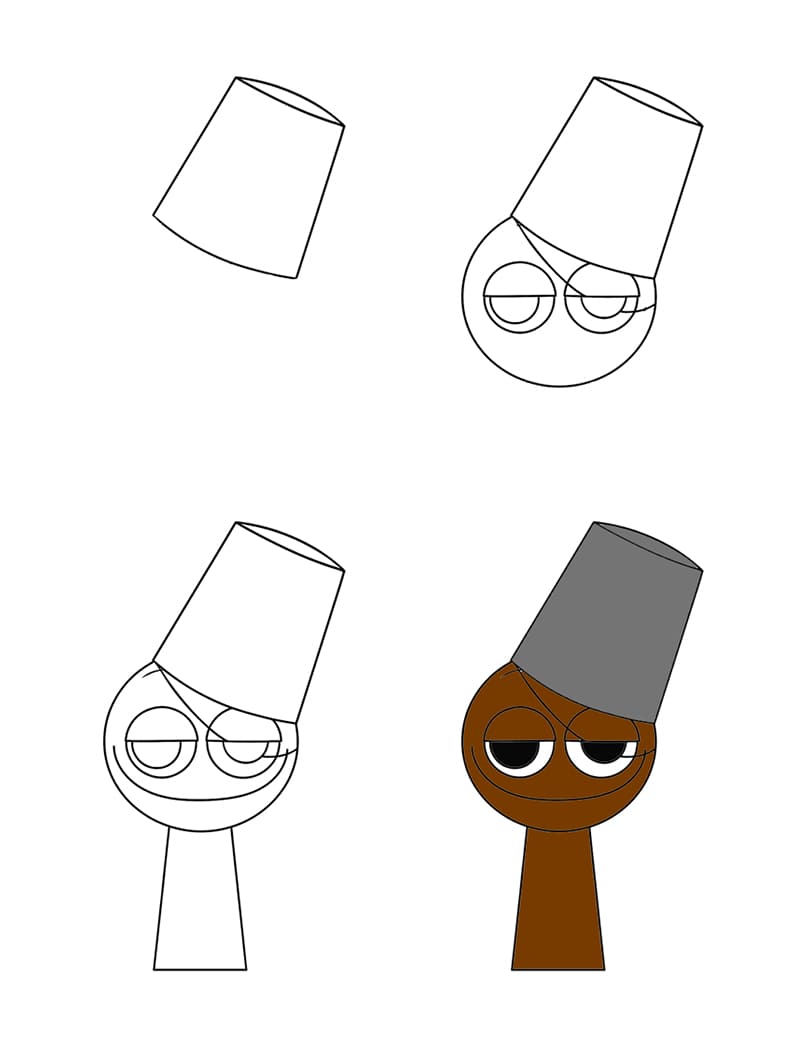 Smilling Brud Drawing Ideas