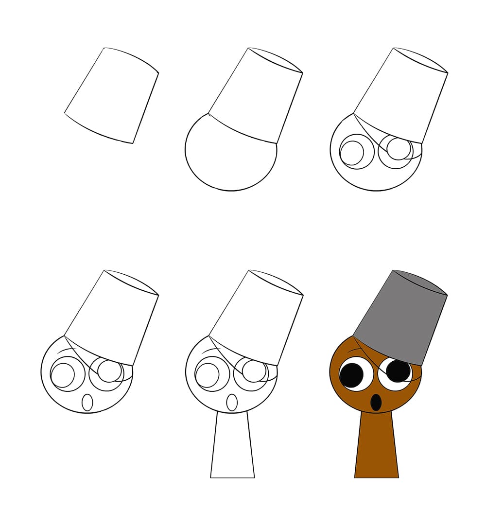 Surprised Brud Drawing Ideas