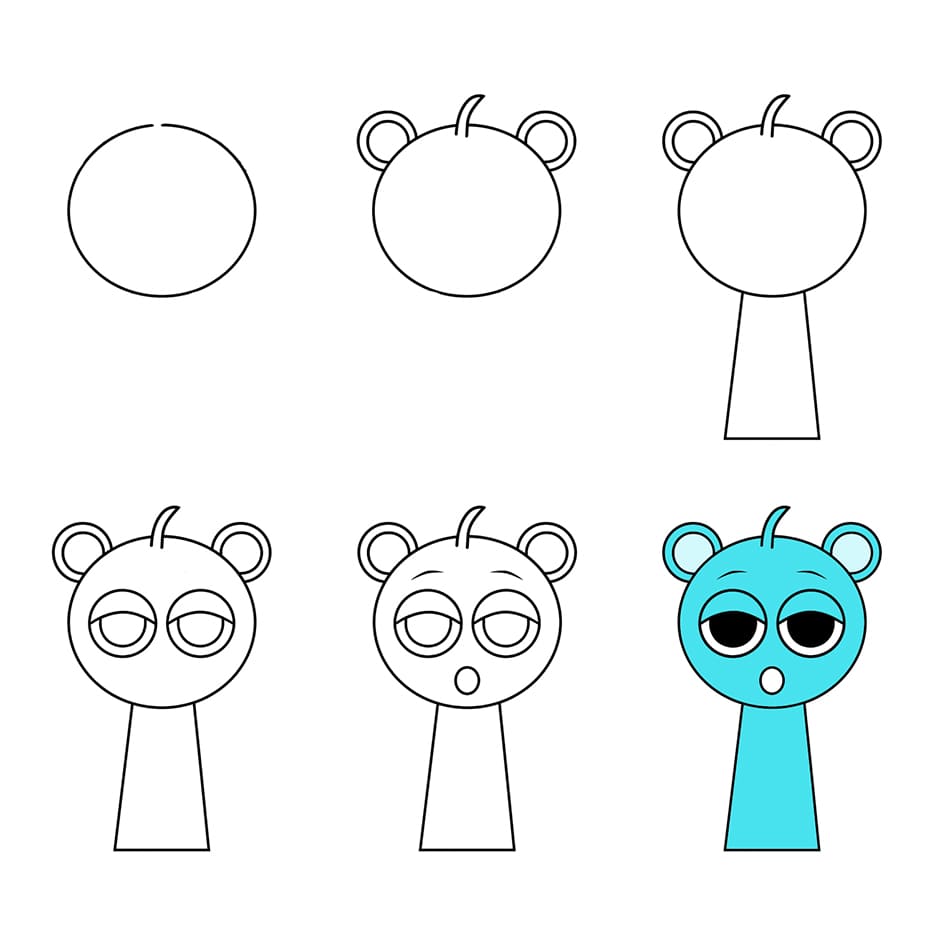 Surprised Sky Drawing Ideas