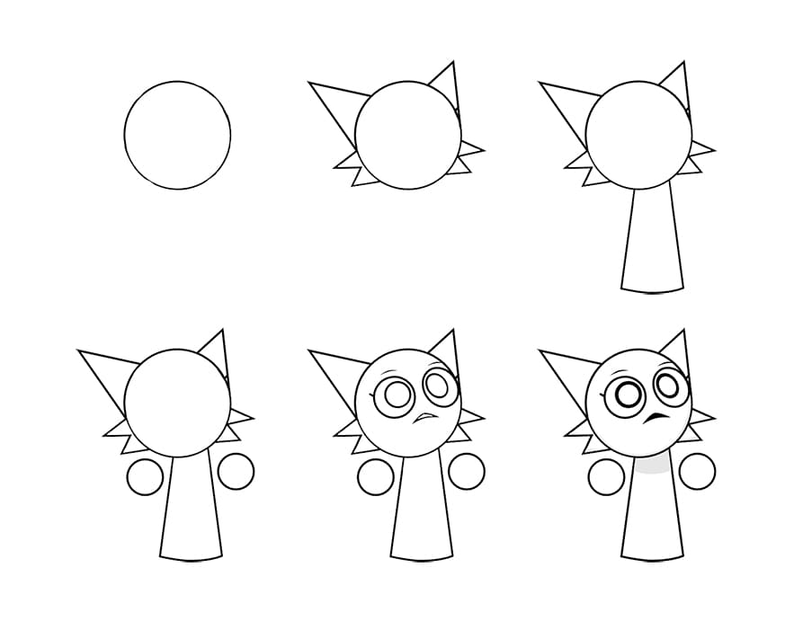 Wenda Looking up Drawing Ideas