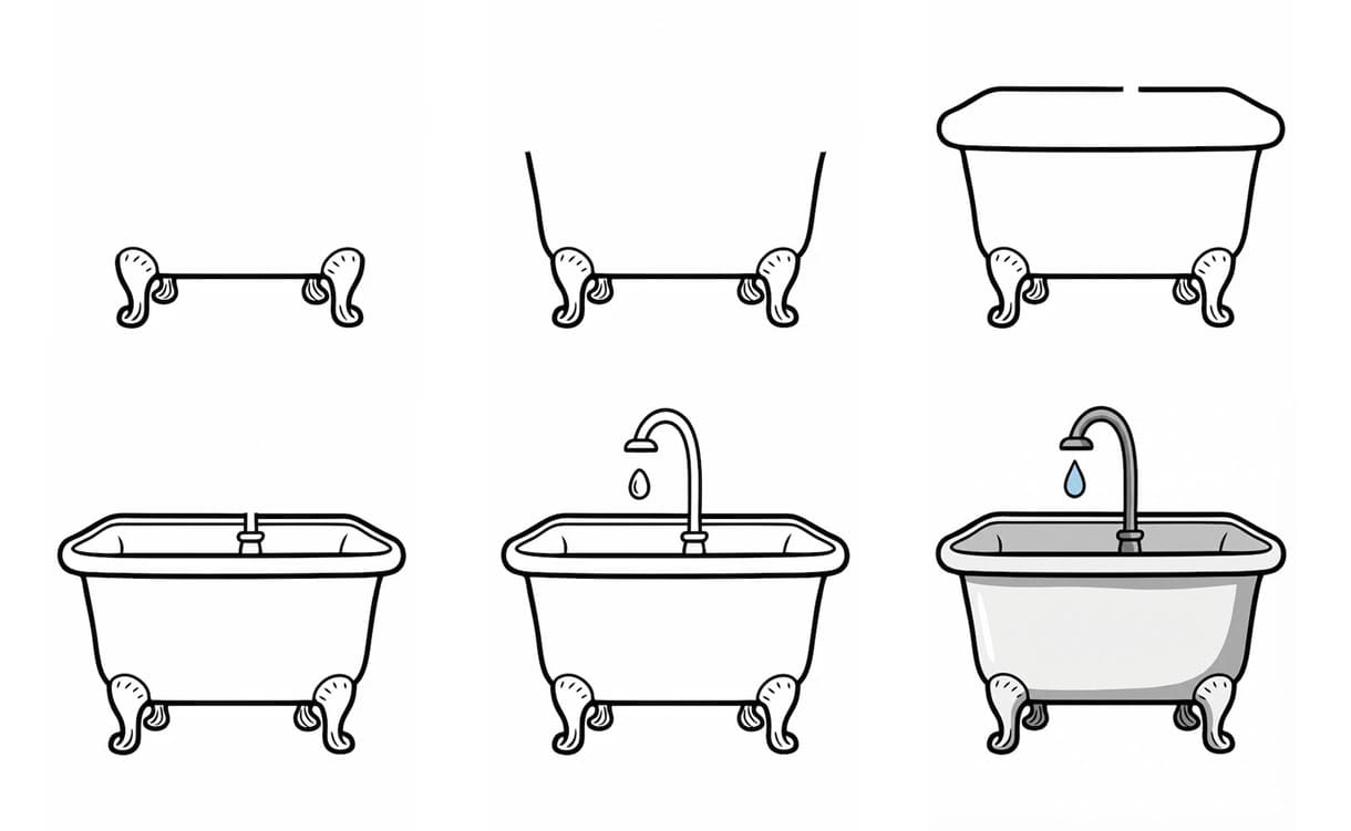 Classic Bath Drawing Ideas