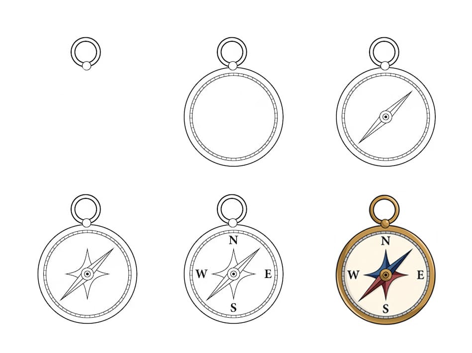 Compass Basic Drawing Ideas