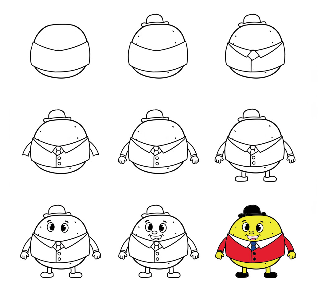 Cute Mr Tayto Drawing Ideas