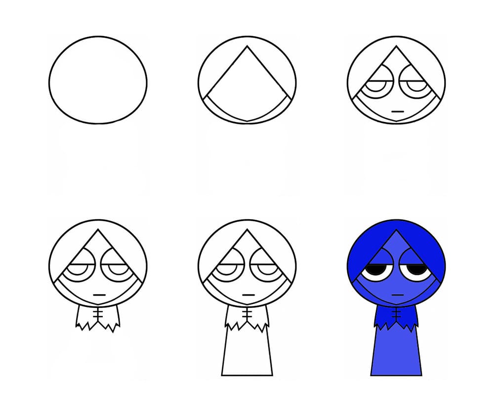 Jevin Character Drawing Ideas