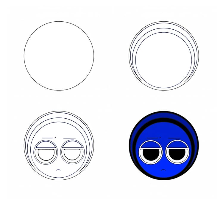 Jevin Face Drawing Ideas