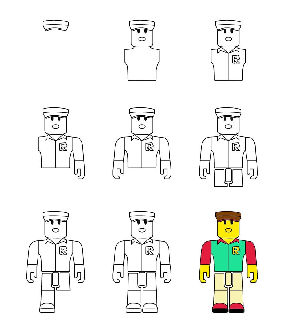 Roblox Player Drawing Ideas