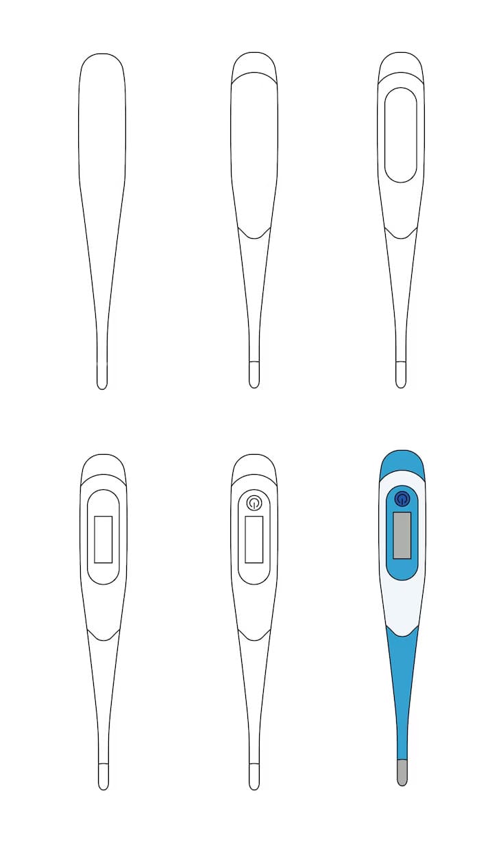 Thermometer Drawing Ideas