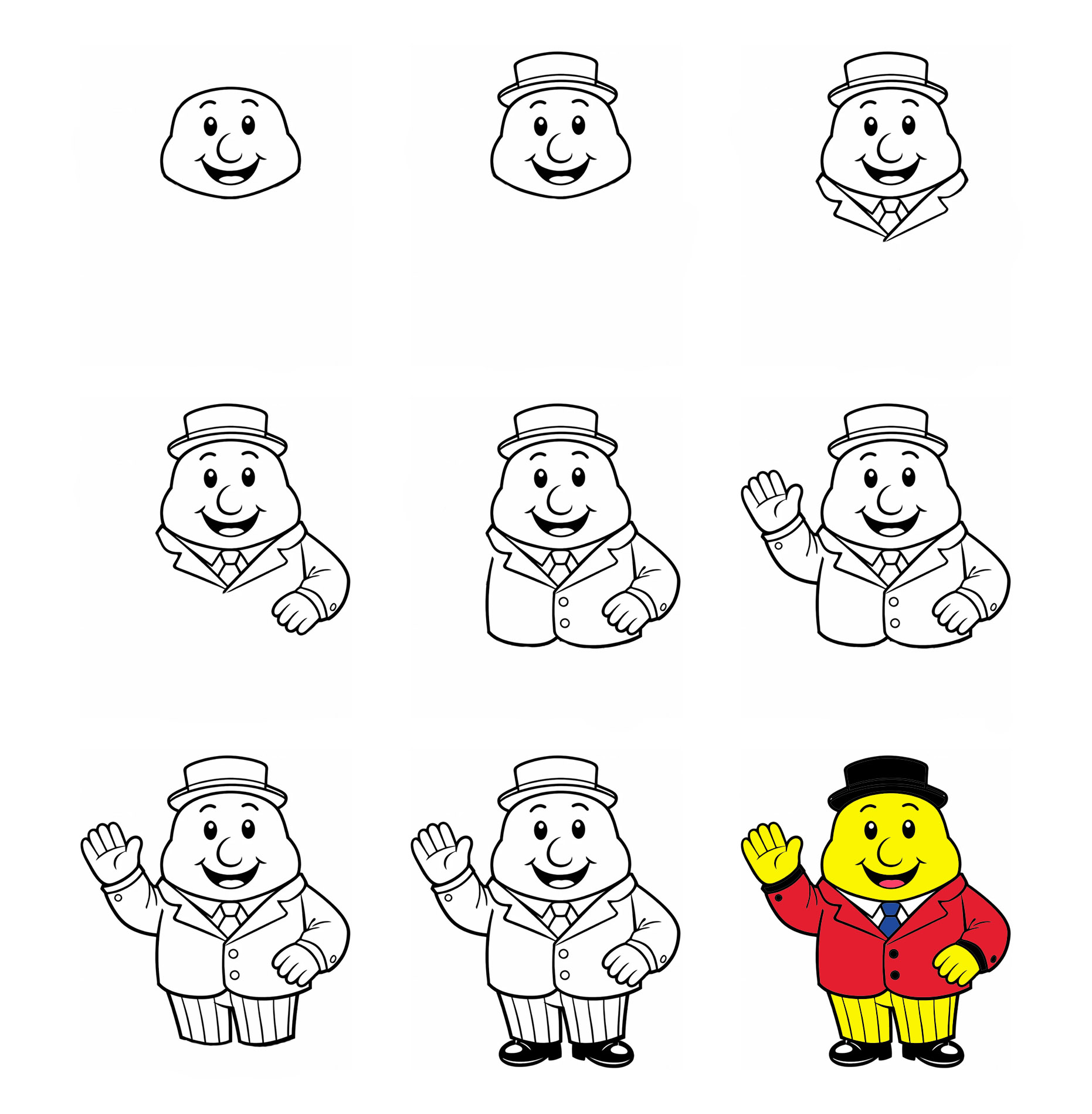 Mr. Tayto Drawing Ideas