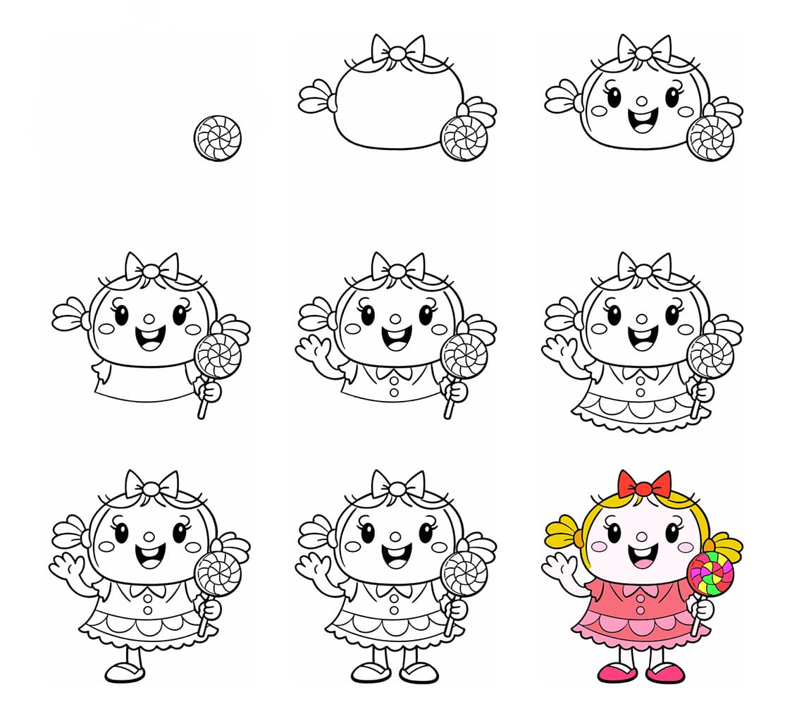 Sweet Tiffi Drawing Ideas