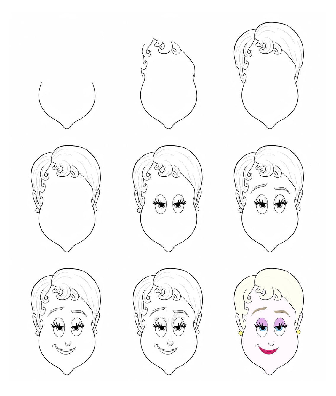 Ericka Face Drawing Ideas