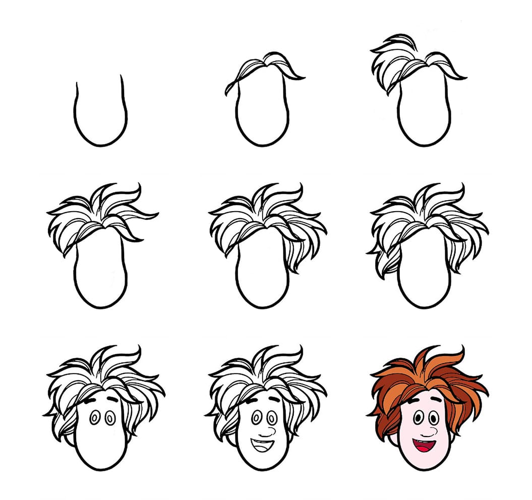 Johnny Face Drawing Ideas