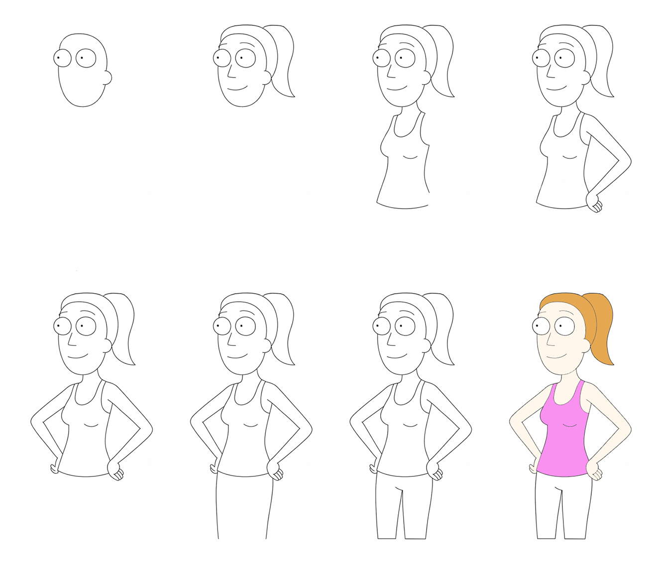 Mrs Summer Drawing Ideas