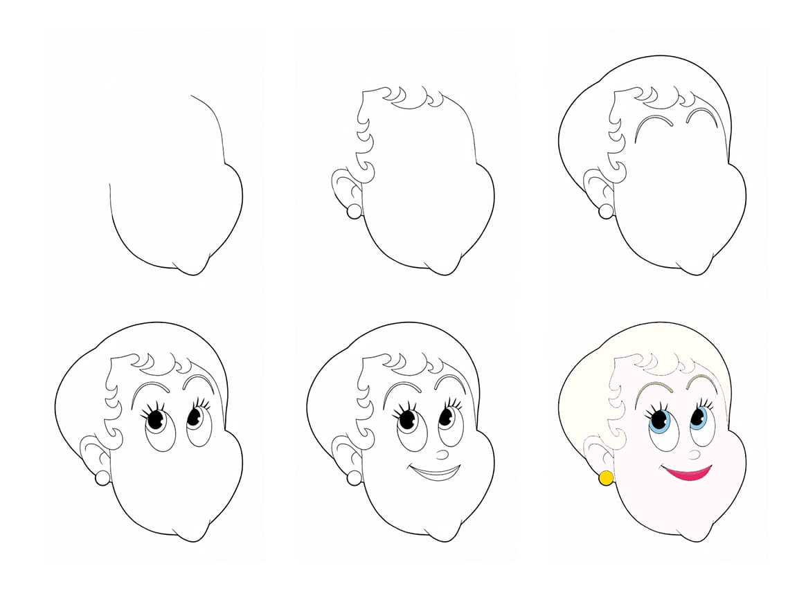 Smiling Ericka Drawing Ideas