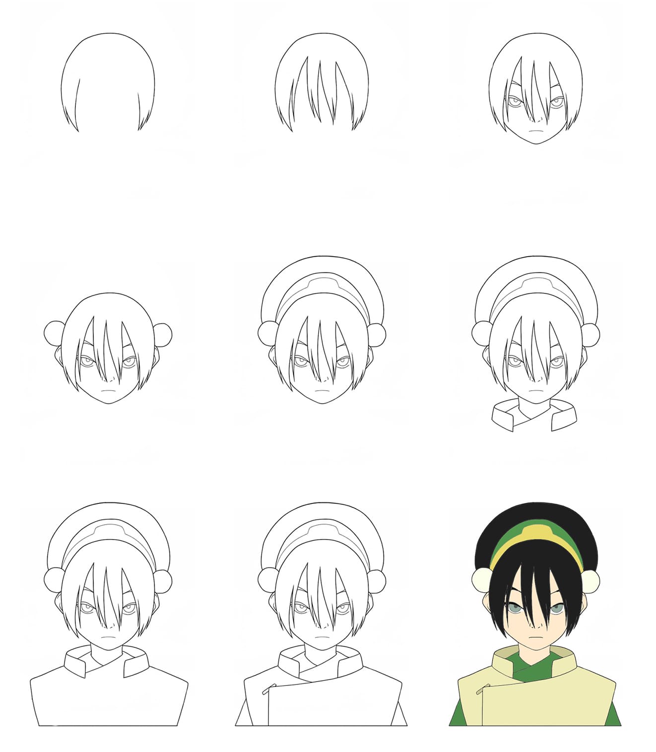 Toph Beifong Drawing Ideas