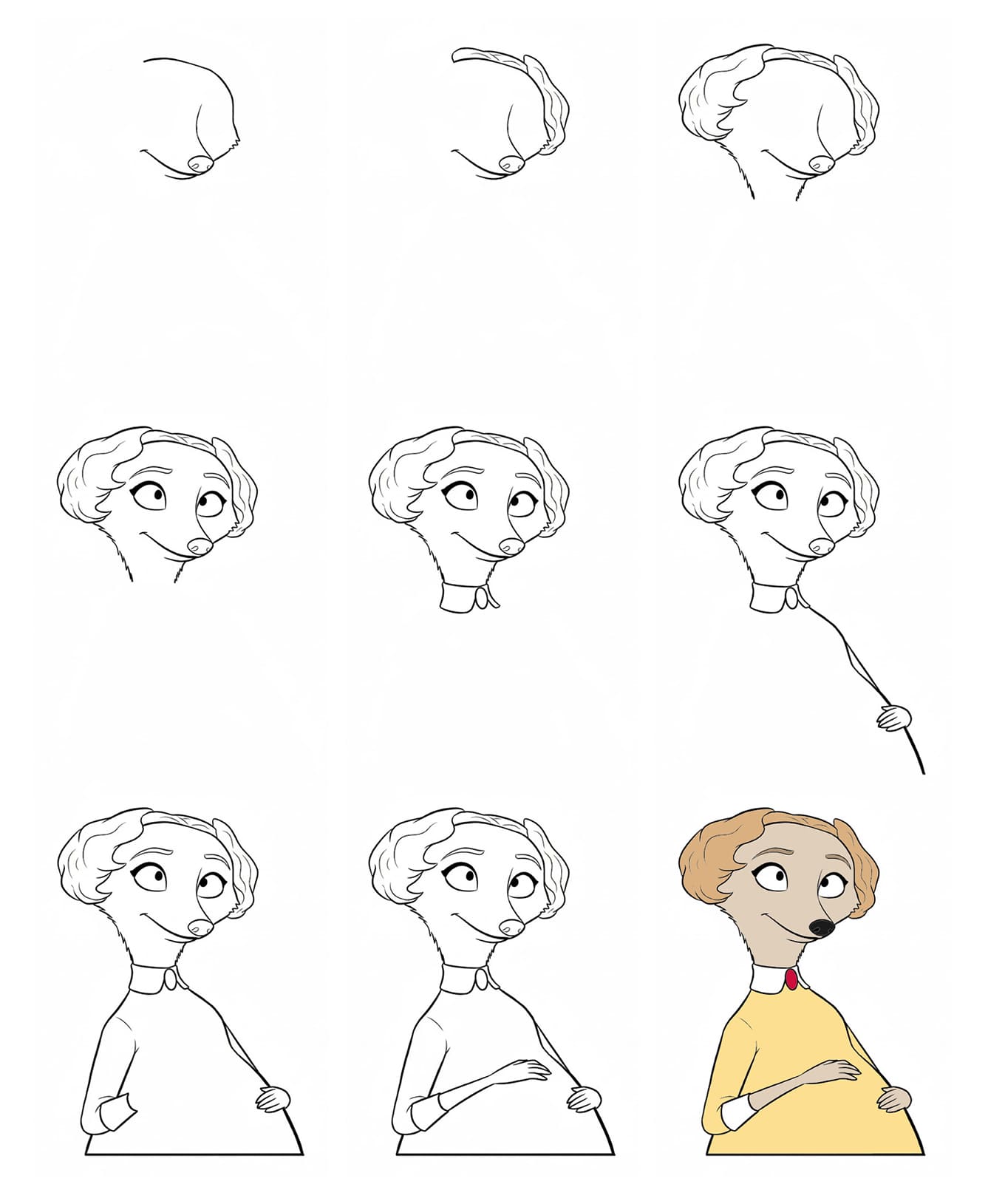 Wanda Werewolf Drawing Ideas