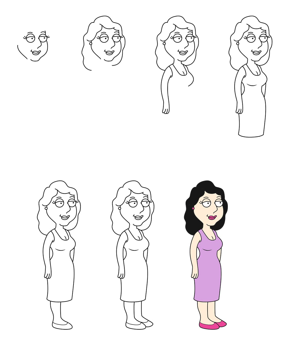 Bonnie Family Guy Drawing Ideas