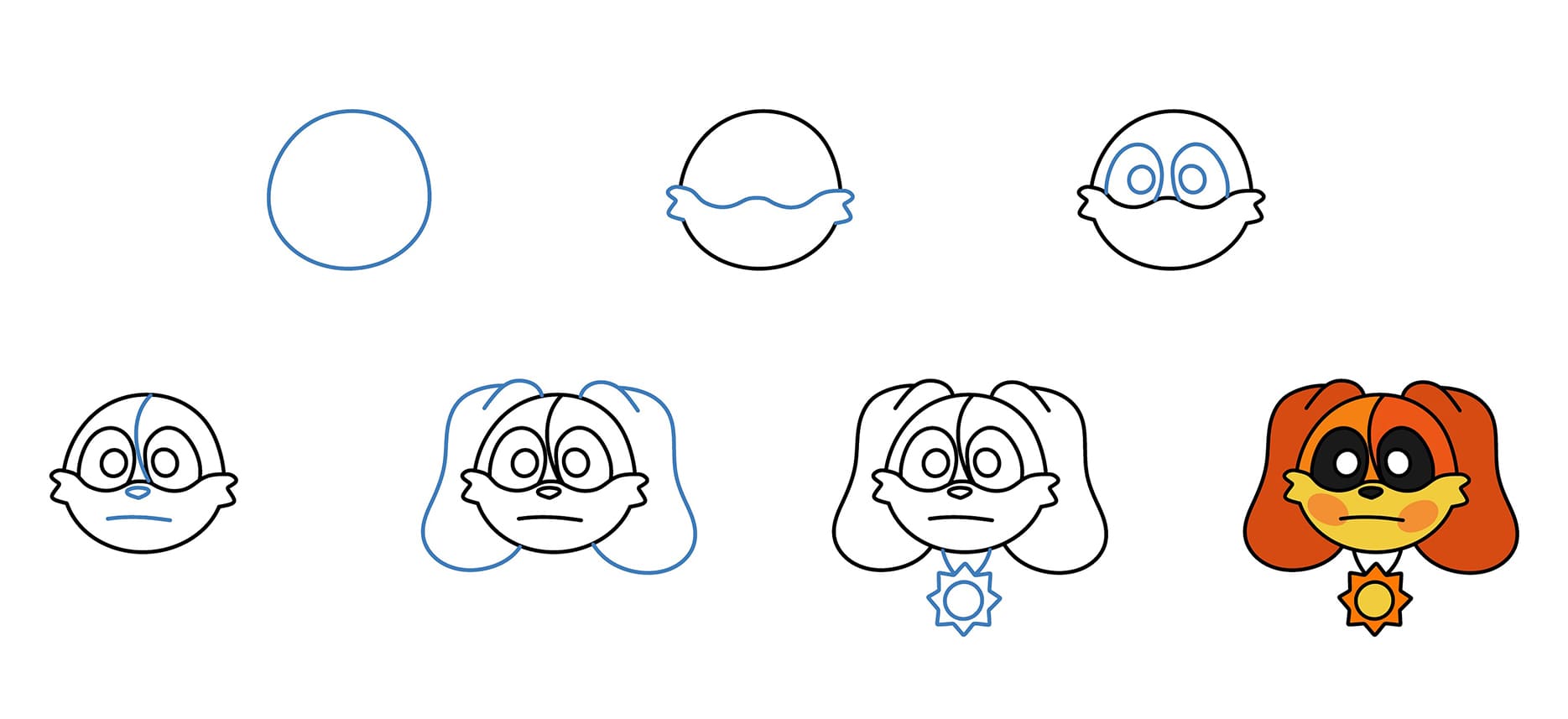 Dogday Head Drawing Ideas