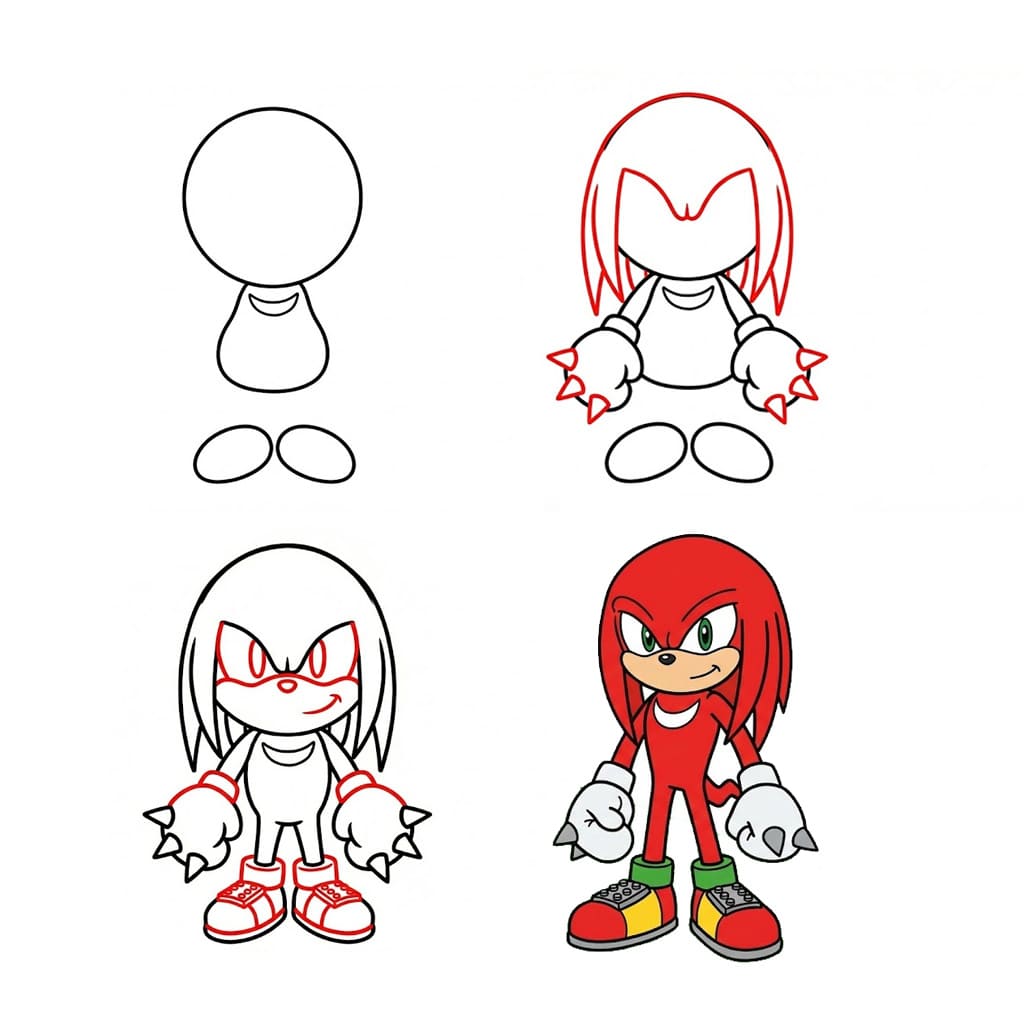 Easy Knuckles Drawing Ideas
