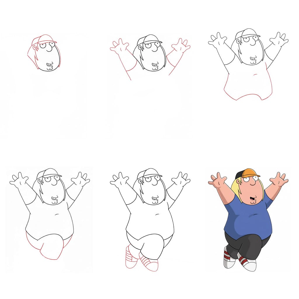 Family Guy Chris Griffin Drawing Ideas