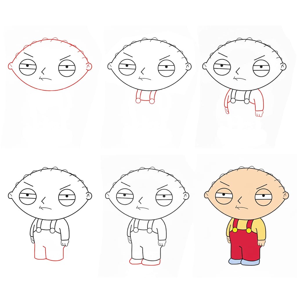 Family Guy Stewie Drawing Ideas