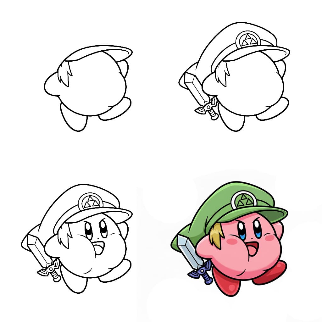 Funny Kirby Drawing Ideas
