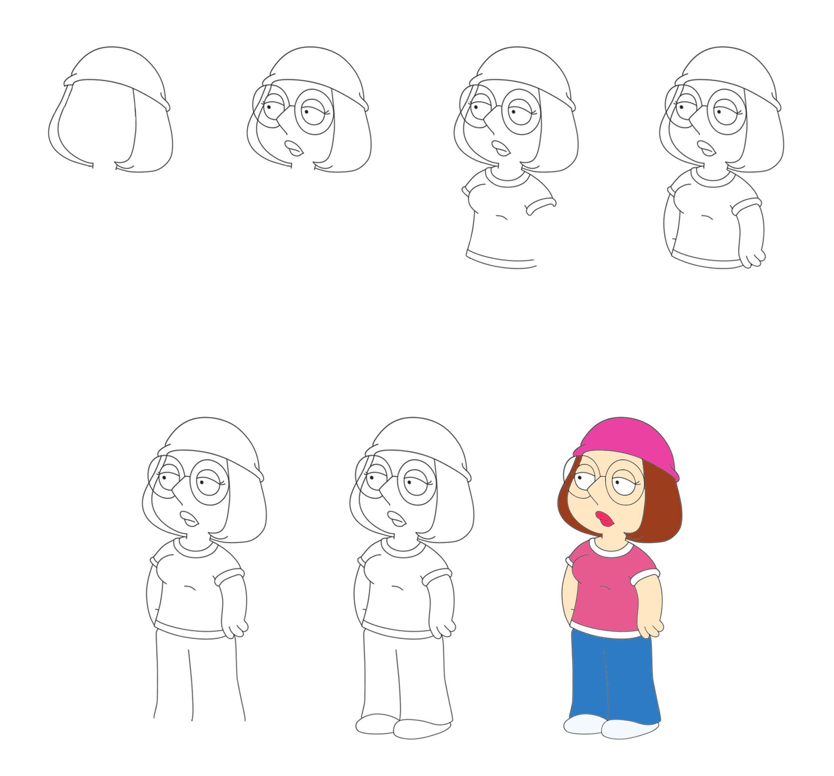Meg Family Guy Drawing Ideas