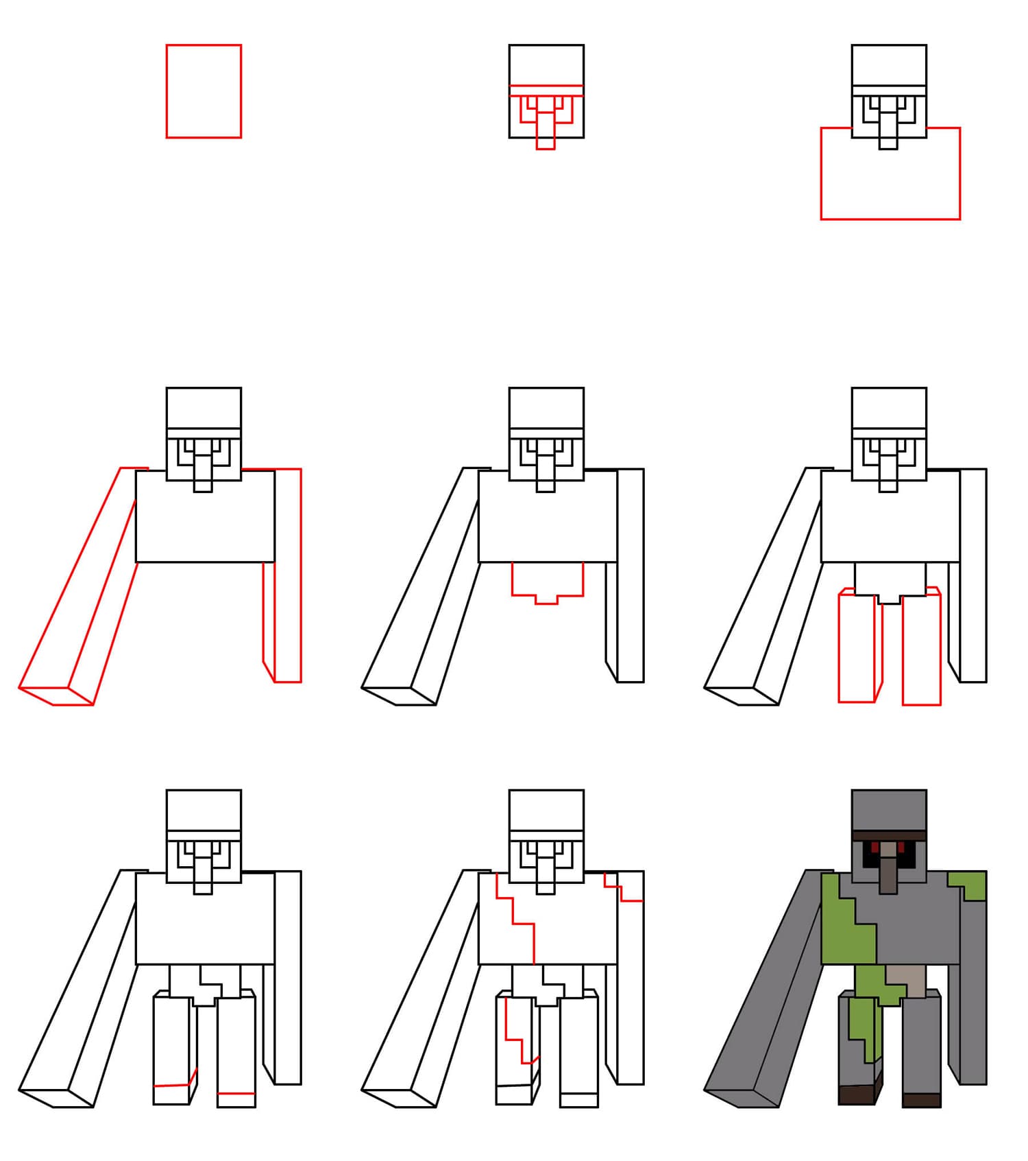 Minecraft Drawing Ideas