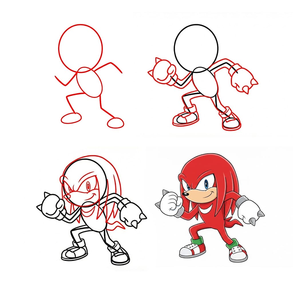 Playful Knuckles Drawing Ideas