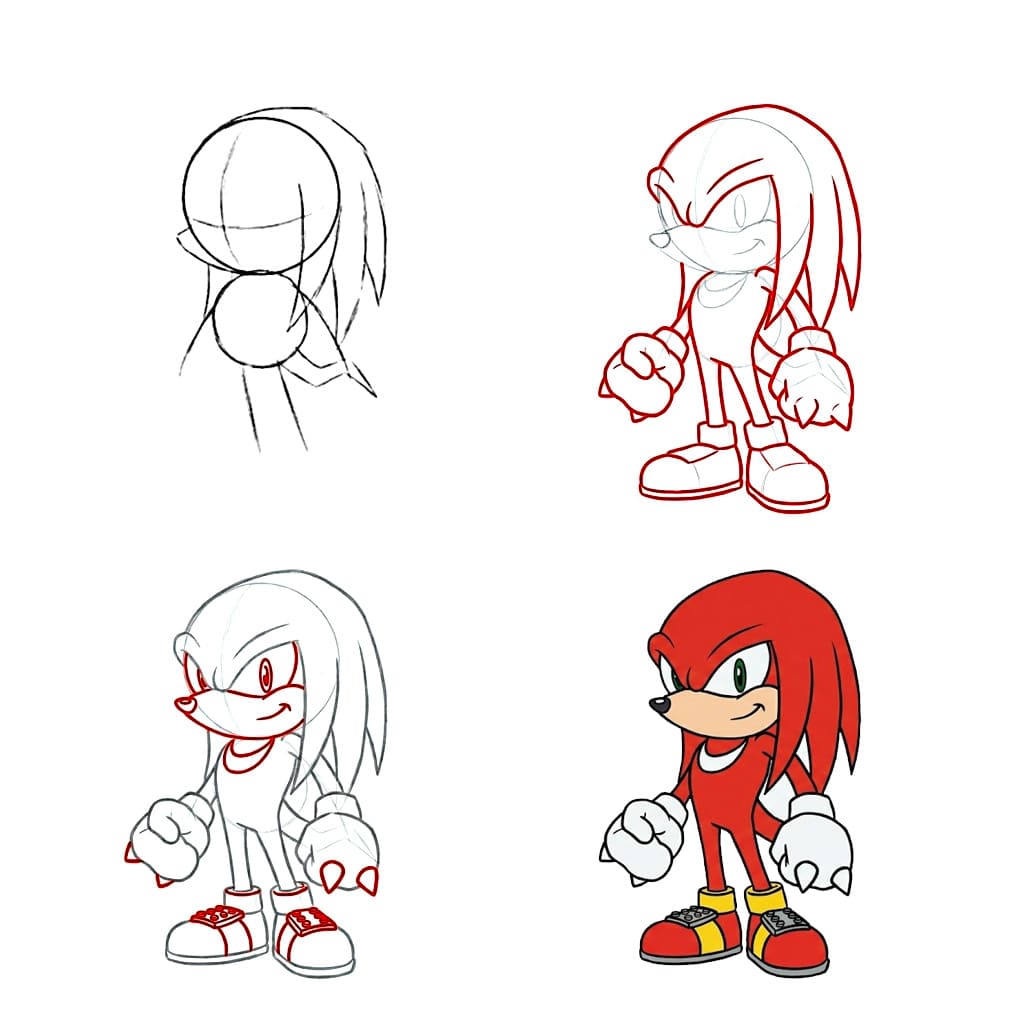 Simple Knuckles Drawing Ideas
